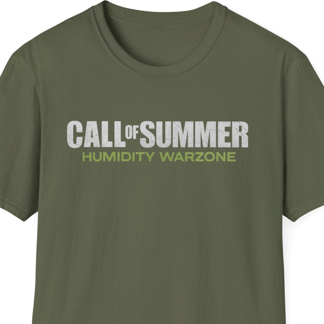 Call of Summer. Humidity Warzone T Shirt