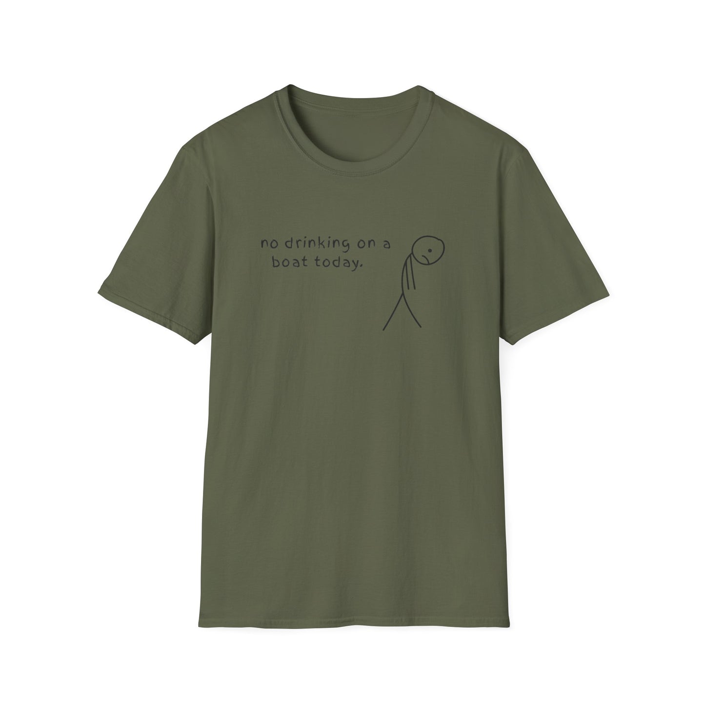 No drinking T shirt