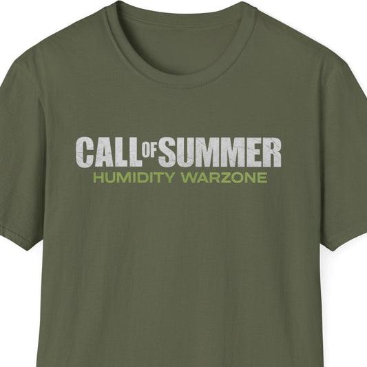 Call of Summer. Humidity Warzone  T Shirt