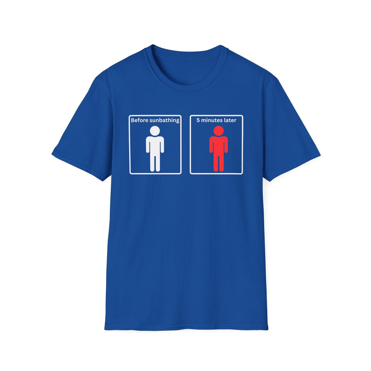 Before and After Sunbathing T Shirt